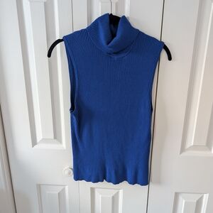 Cable & Gauge Vibrant Blue Knit Top